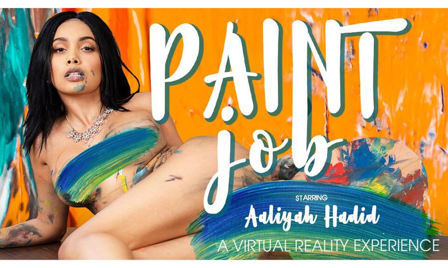 Aaliyah Hadid Delivers Thrilling VR ‘Paint Job’