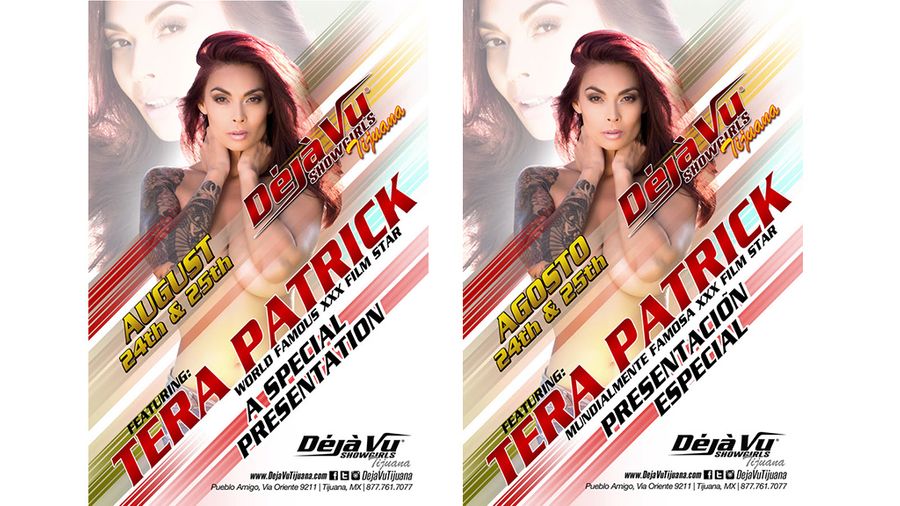 Tera Patrick To Feature at Déjà vu Showgirls in Tijuana