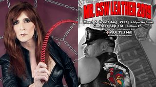 Mistress Cyan Will Judge This Year's Mr. CSW Leather Contest