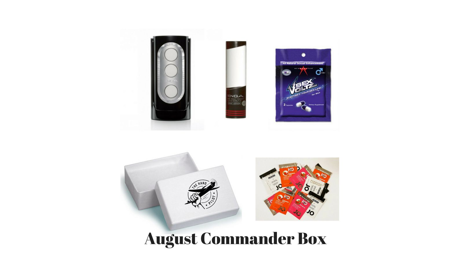 Hand Pilot’s August Commander Box Features Tenga, More