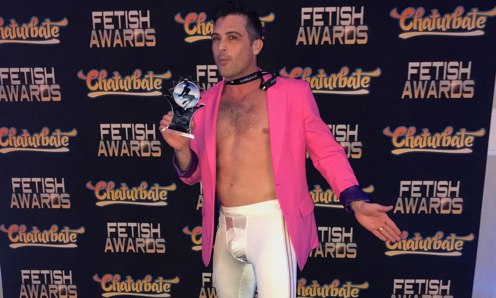 Lance Hart Wins at Fetish Awards, Scores Pornhub Awards Nom