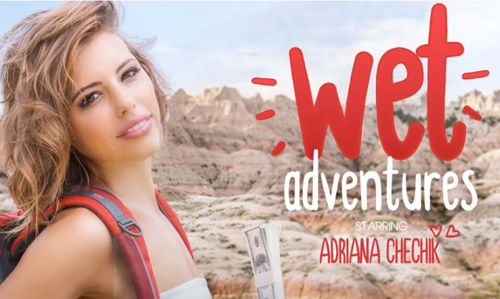Adriana Chechik Offers 'Wet Adventures' on VRBangers.com