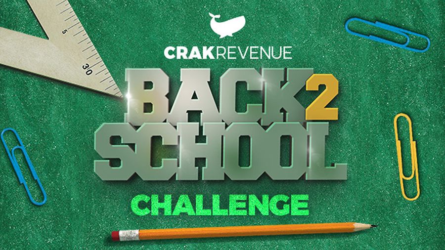 CrakRevenue gives out Back2School bonuses to its affiliates