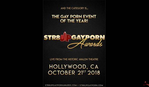 Flirt4Free To Again Sponsor Str8UpGayPorn Awards