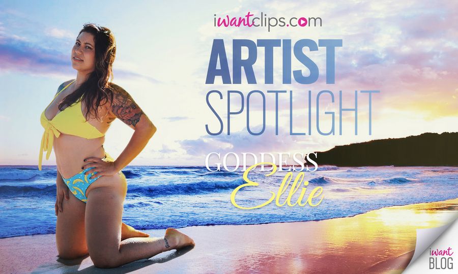 Goddess Ellie Featured In iWantClips’ Artist Spotlight