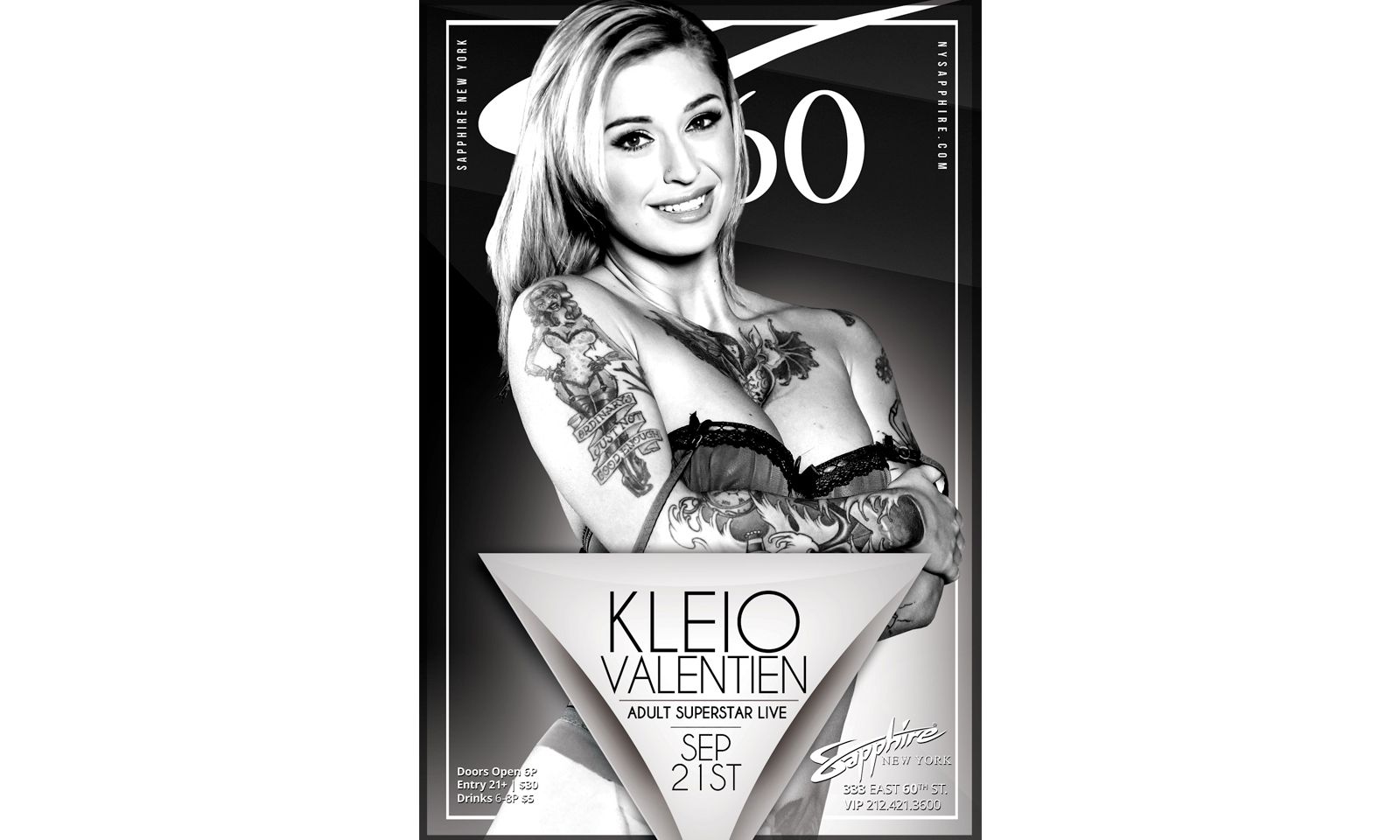 Kleio Valentien Taking the Main Stage on Friday at Sapphire NYC