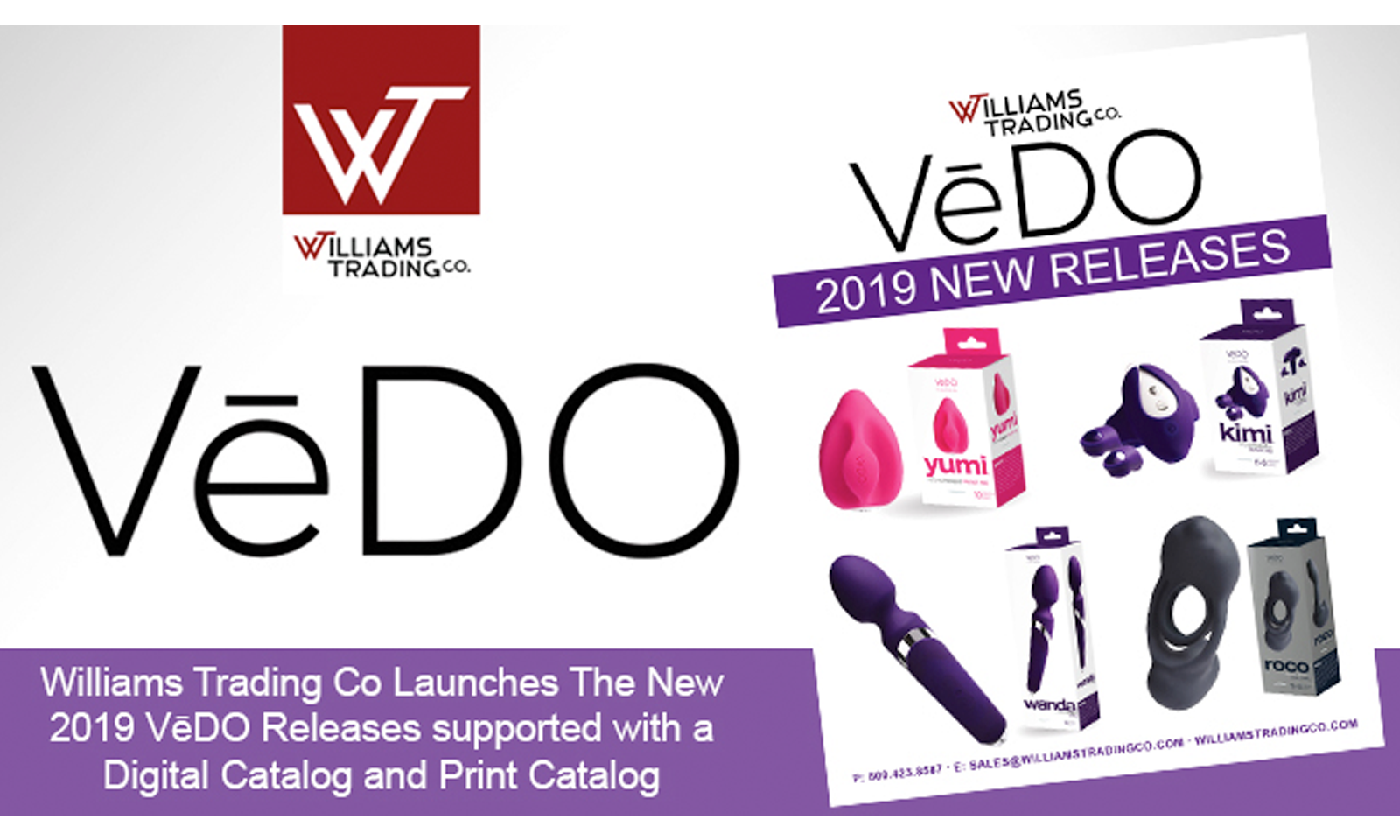 Williams Trading Releasing New VēDO Products, Catalog