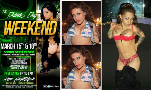 Bridget the Midget Featuring at H20 Night Club Gentlemen’s Lounge