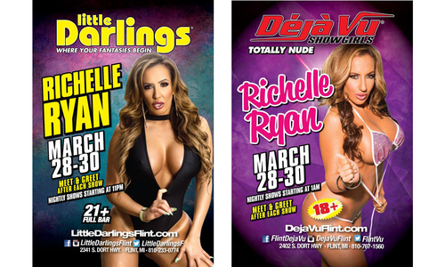 Richelle Ryan Featuring This Weekend in Flint, MI