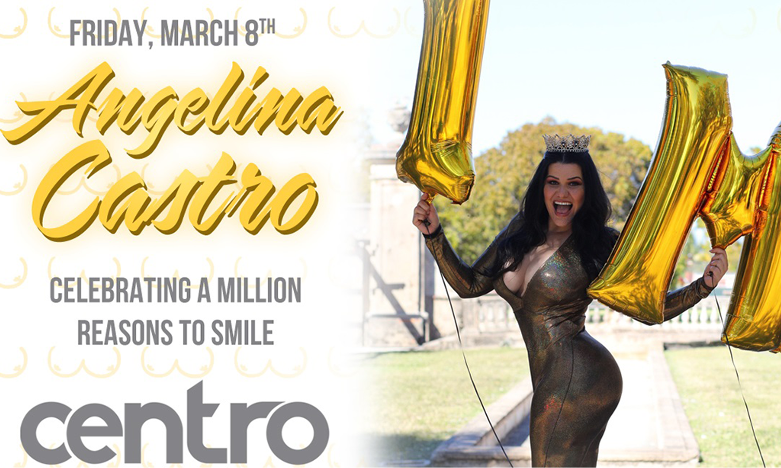 Angelina Castro Celebrating 1M IG Followers with Party in Miami