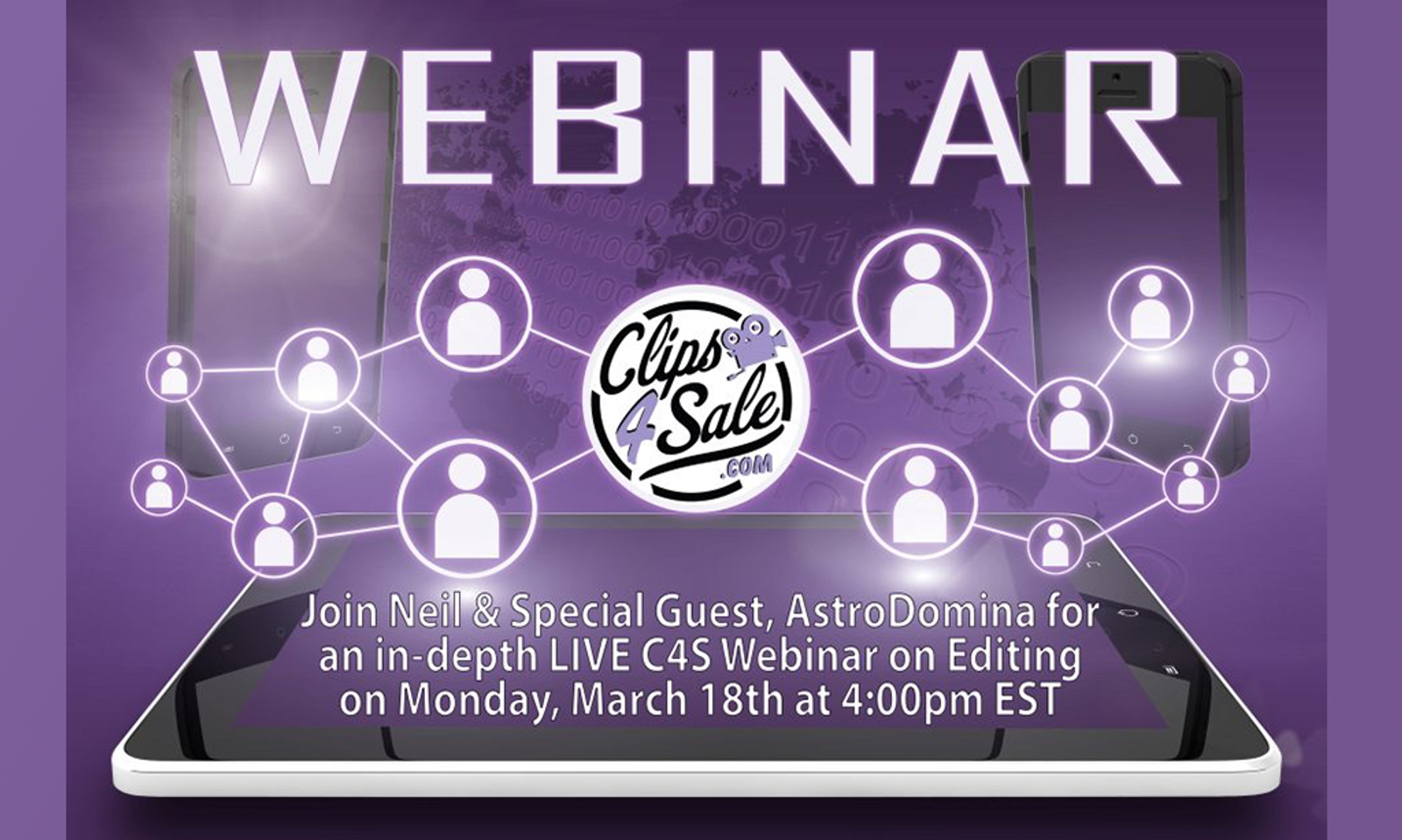 Clips4Sale Offering Webinar on Clip Editing & More This Monday