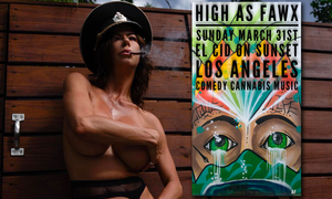 Alexis Fawx Presents 'High As Fawx' Show Sunday at El Cid