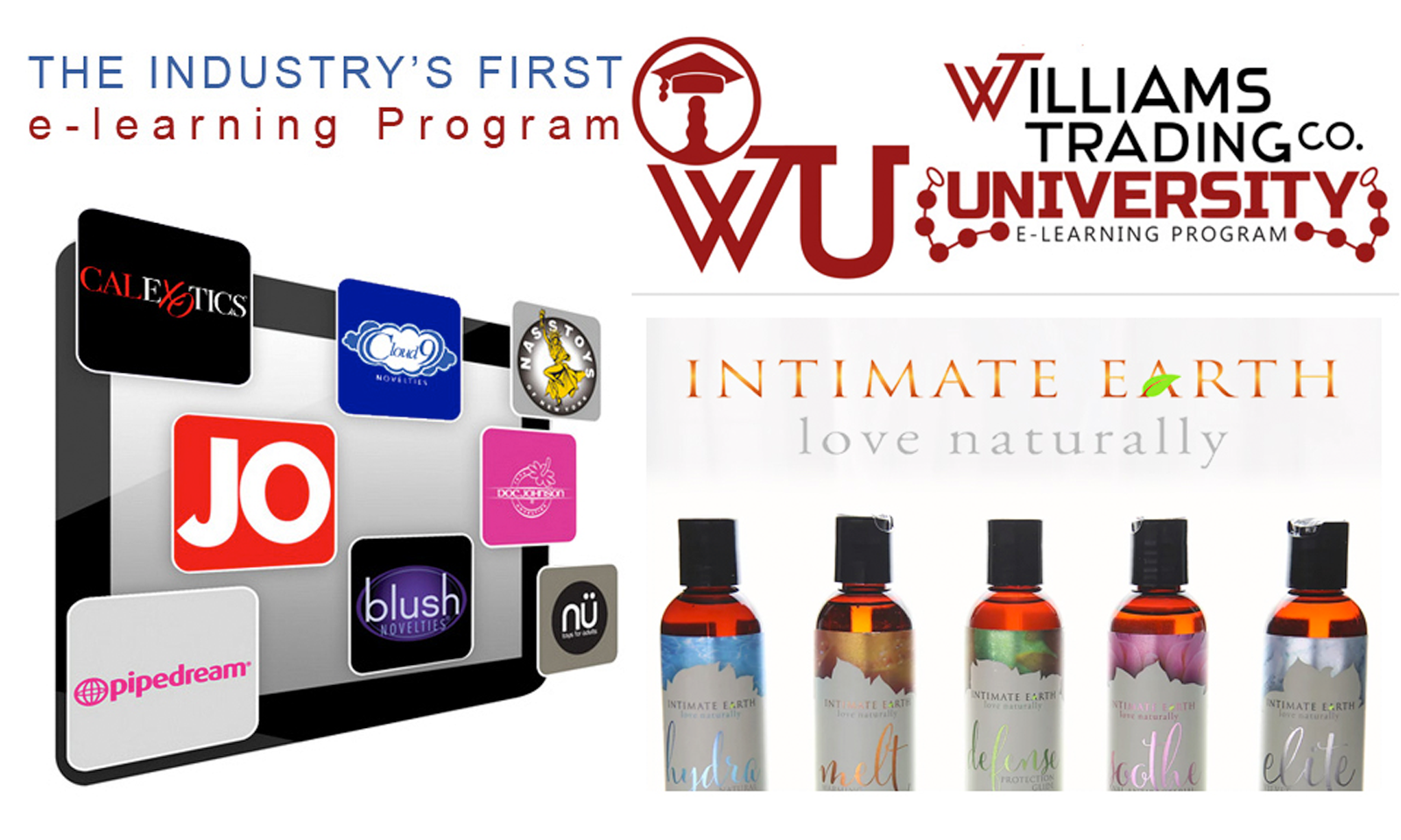 New Intimate Earth on Williams Trading University Site