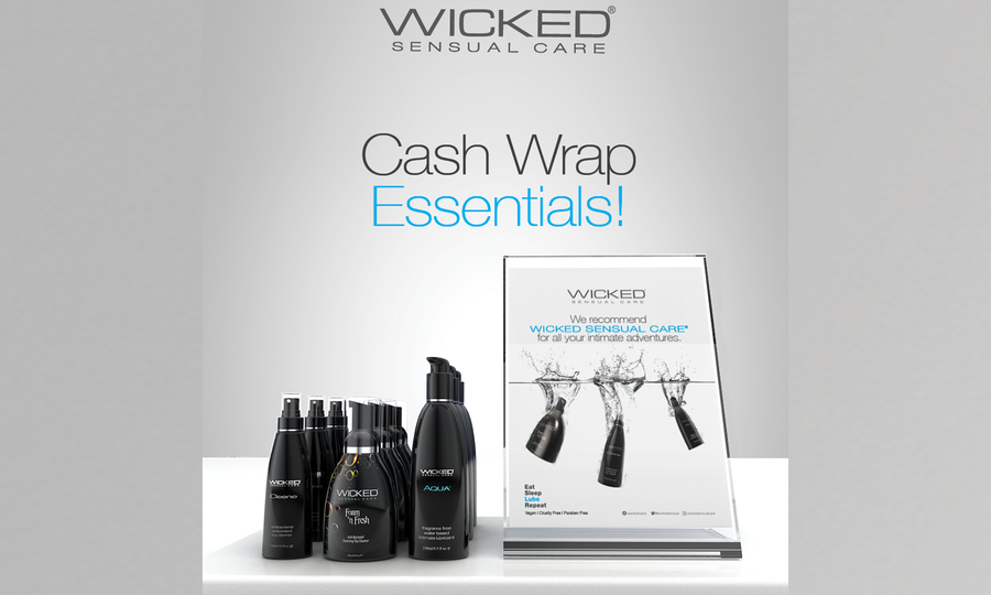 Wicked Sensual Care Offers Cross-Merch, Cash Wrap Packages
