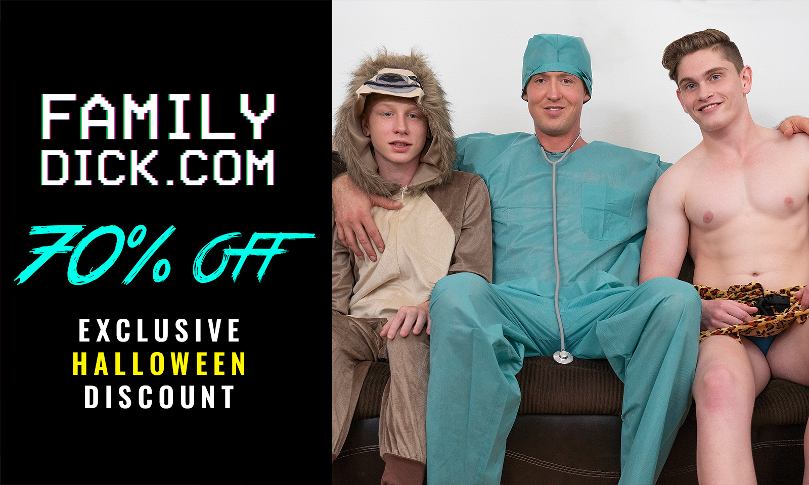 Celebrate Halloween with Huge Flash Sale on Premium Gay Sites