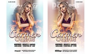 Carmen Caliente To Strut Her Stuff At 2 Flint, MI Clubs