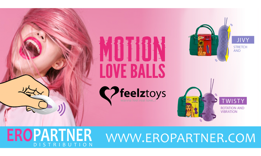 Eropartner has Feelztoys’ Remote Controlled Motion Love Balls