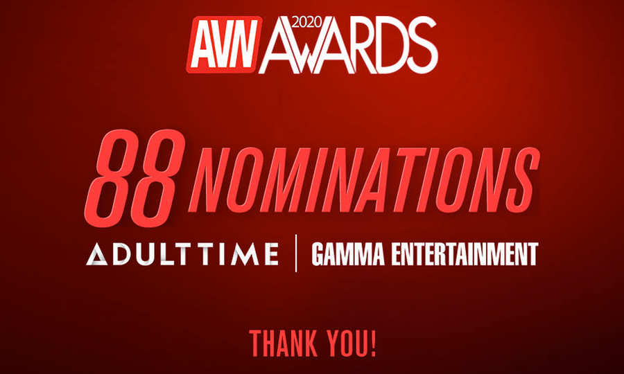 Adult Time Nabs 88 Nominations for 2020 AVN Awards