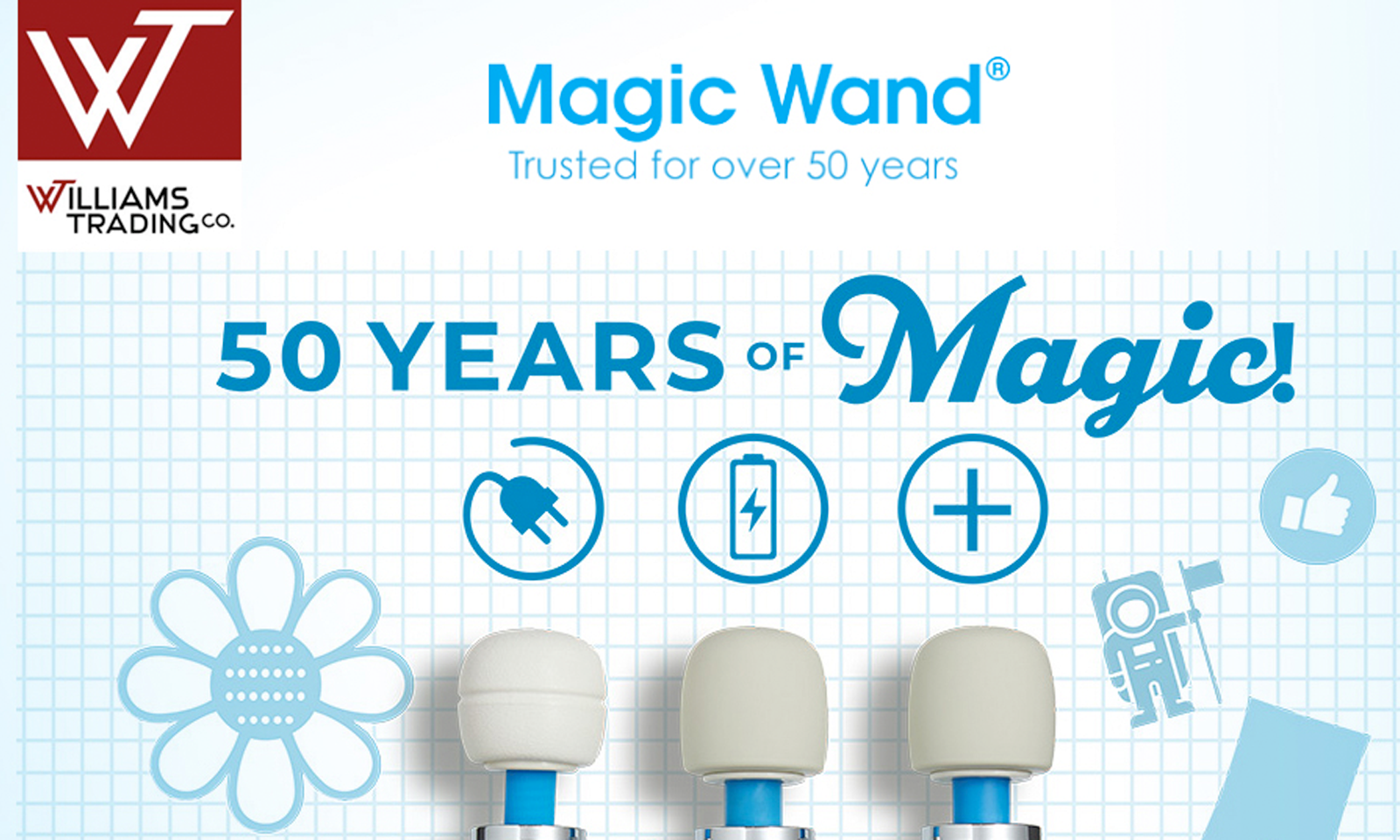 Magic Wand Products Now Available at Williams Trading Co.