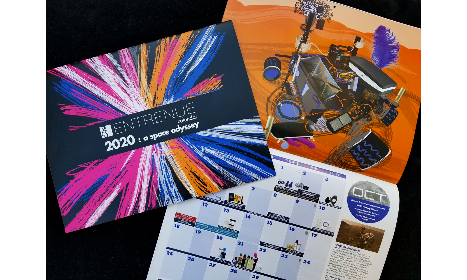 Entrenue Debuts ‘Space Odyssey’ Themed 2020 Calendar