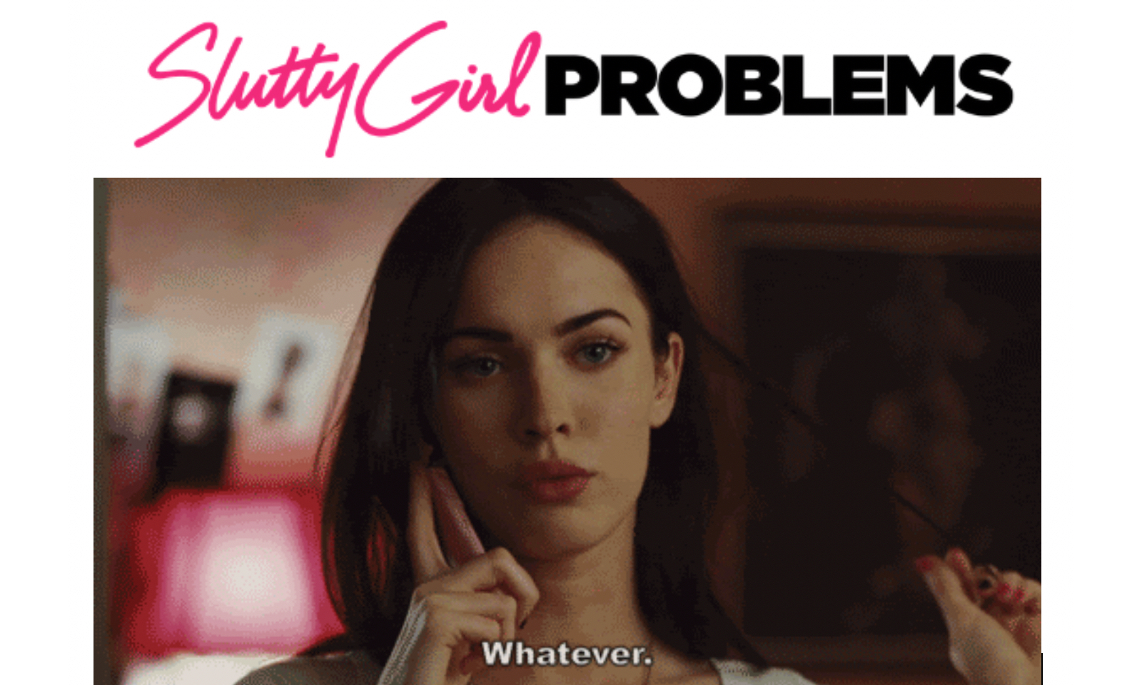 Amberly Rothfield Pens 1st Column for Slutty Girl Problems Site