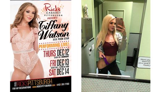 Tiffany Watson Heads to Pittsburgh to Feature at Rick’s Cabaret