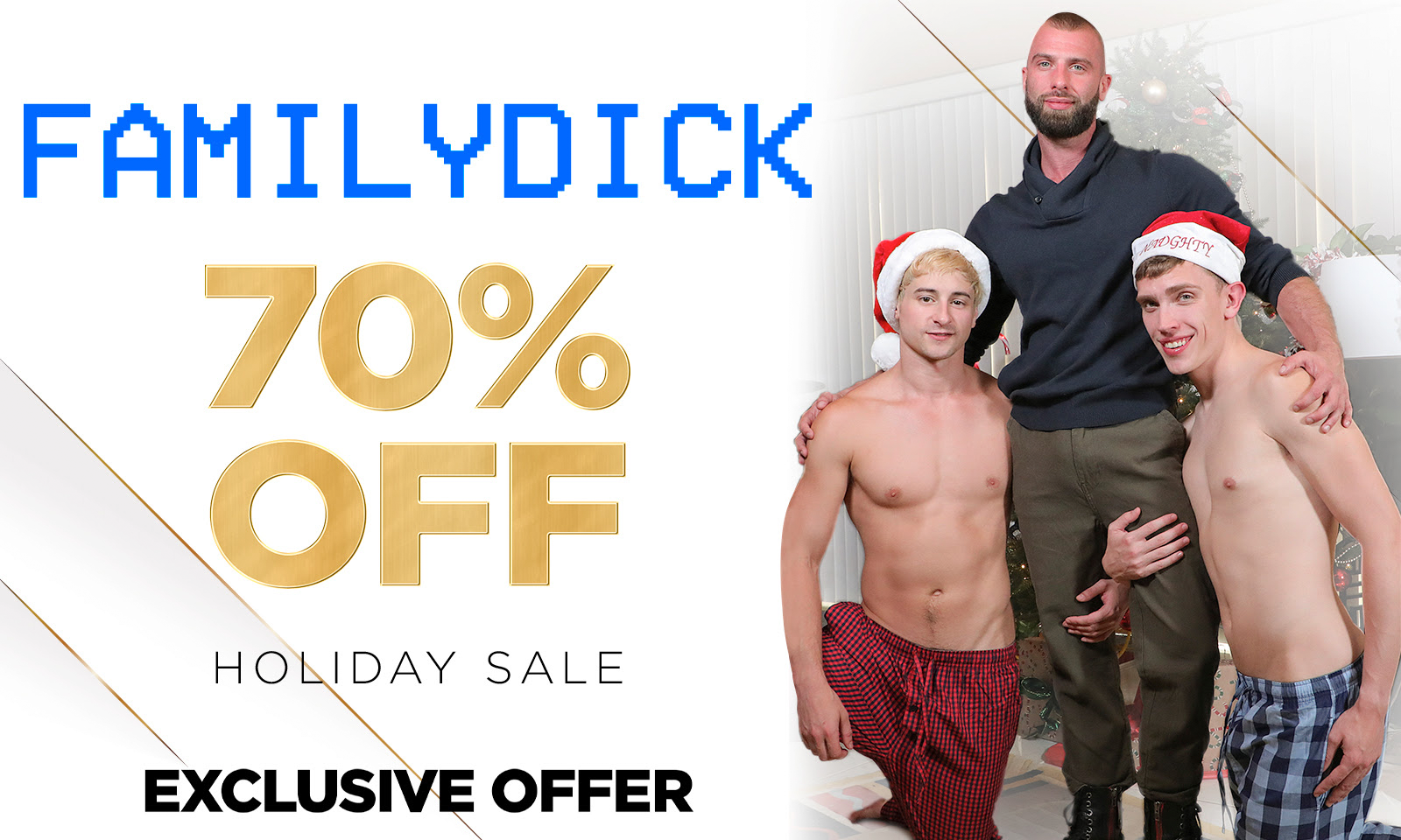 Premium Gay Porn Network Family Dick Offering Discount