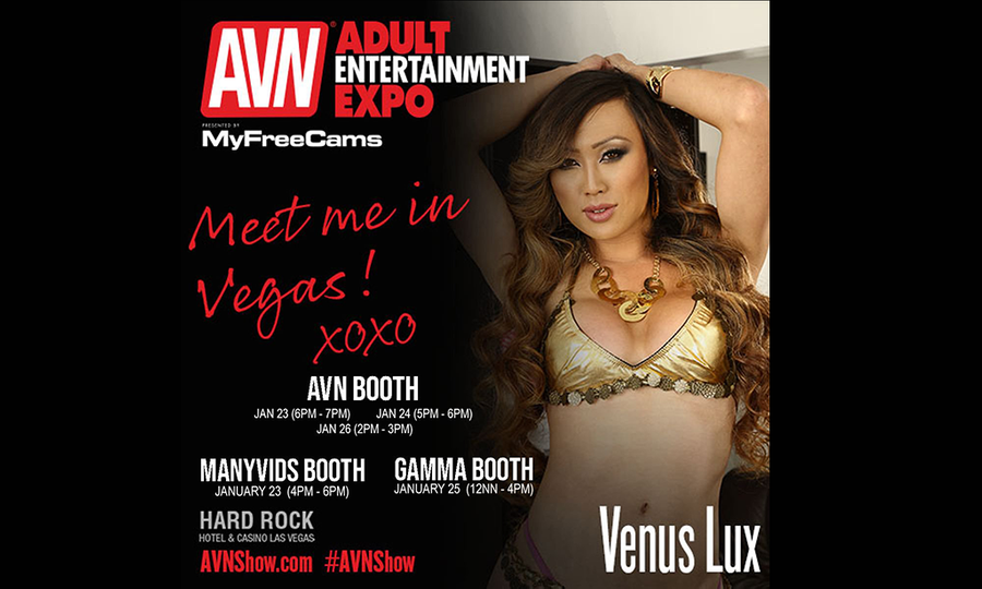 Venus Lux In Las Vegas for AEE Show