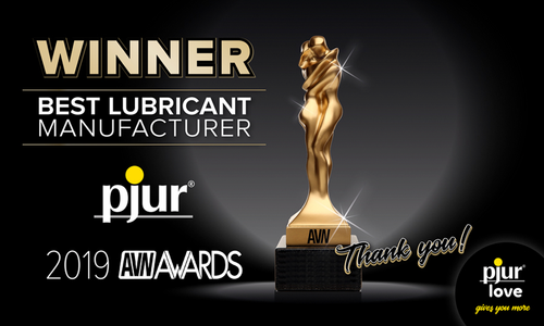 pjur Earns AVN Award for Best Lubricant Manufacturer