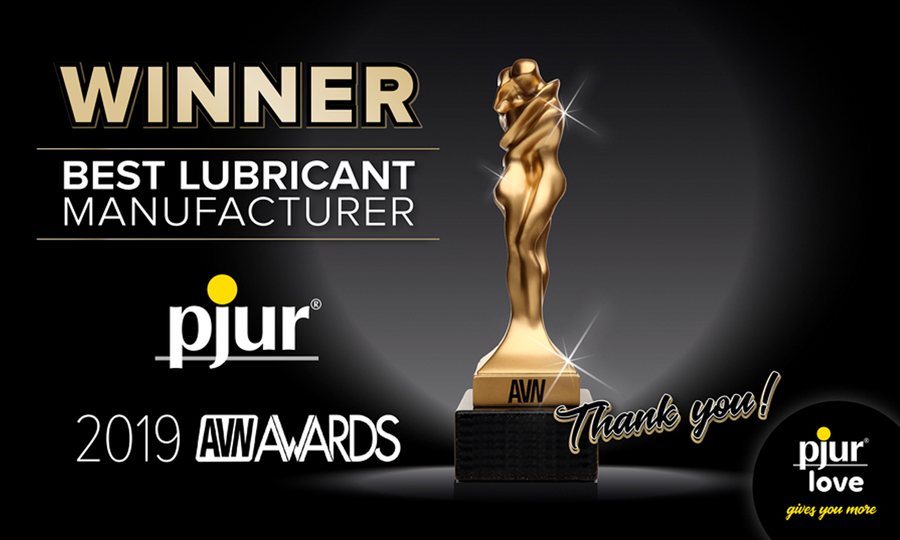 pjur Earns AVN Award for Best Lubricant Manufacturer