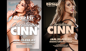 Christiana Cinn Hits Kalamazoo Gentlemen's Clubs This Weekend