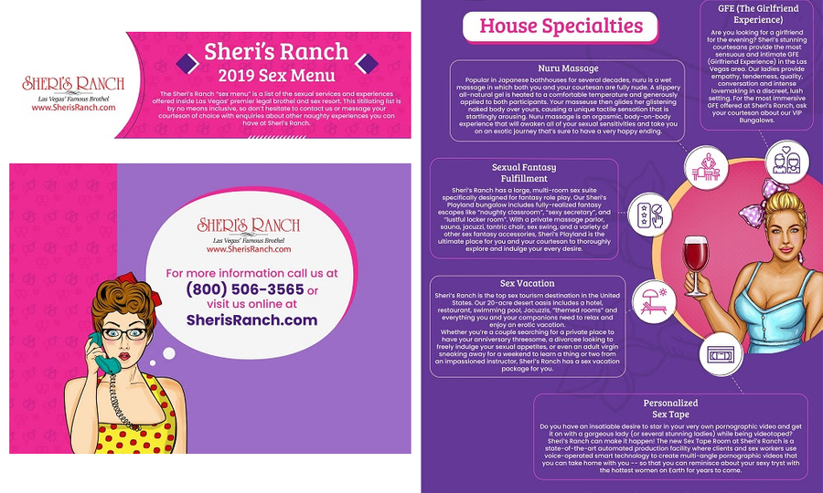 Faced With Evolving Demands, Sheri's Ranch Creates New Sex Menu
