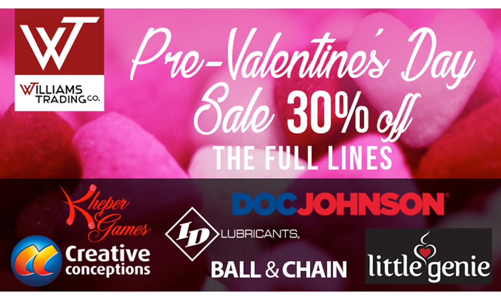 Williams Trading Starts New Year With Pre-Valentine’s Day Sale