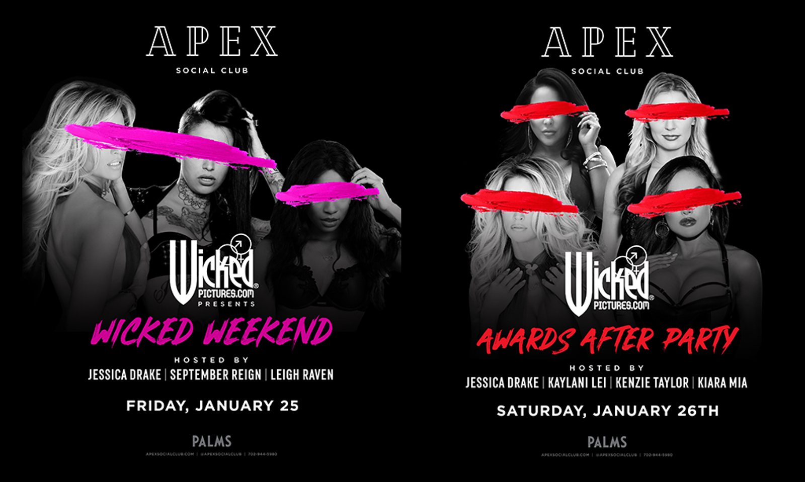 Wicked Pictures to Party at Apex Social Club in Vegas During AEE