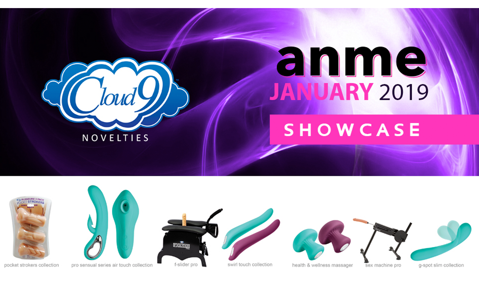 Cloud 9 Novelties Showcases New Products, Ranges at ANME