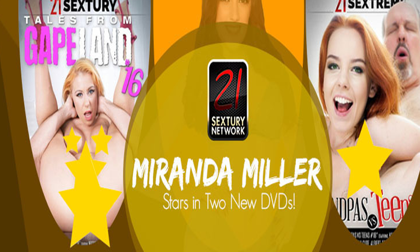 Miranda Miller Stars in Two New Movies From 21 Sextury