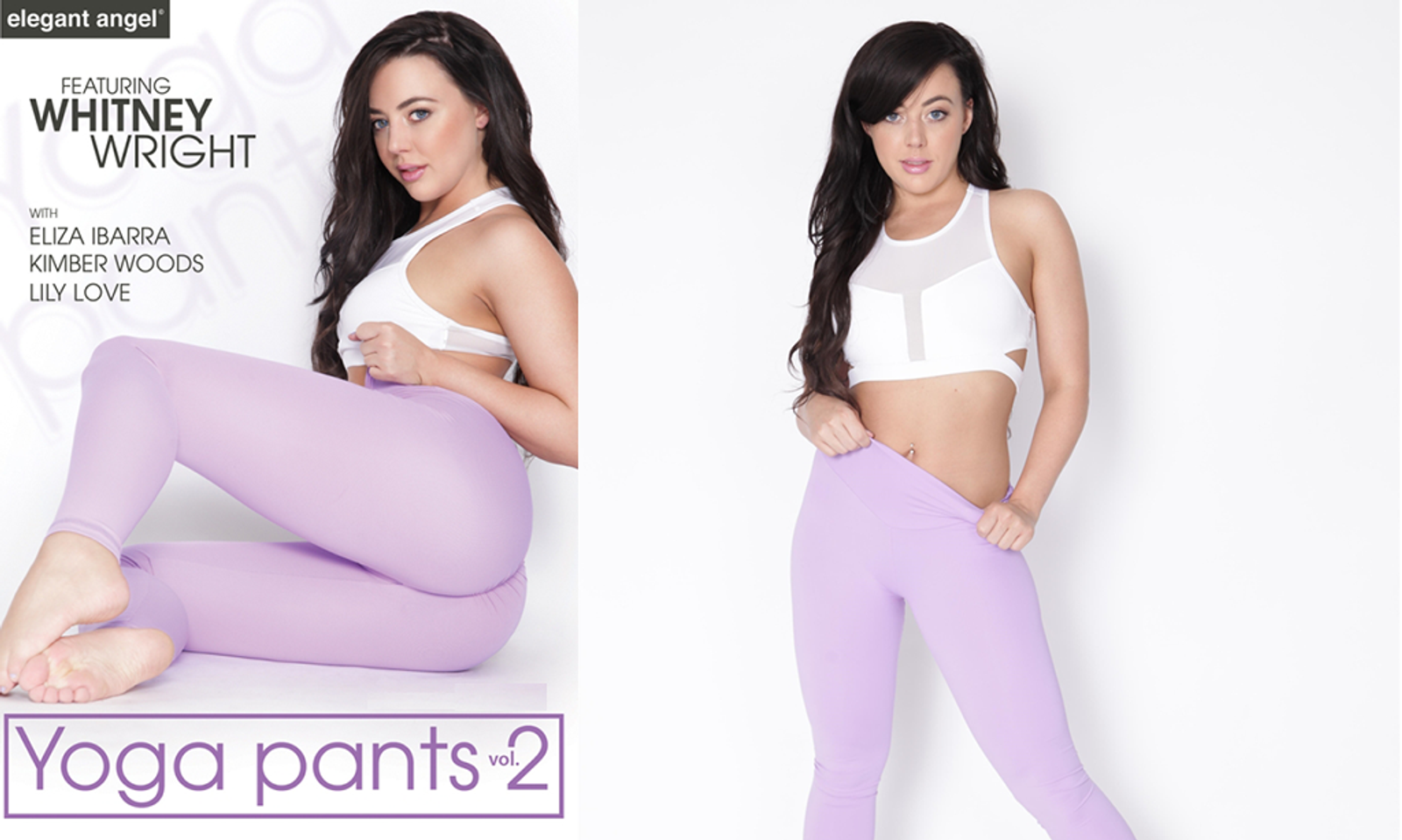 Whitney Wright Gets The Cover Of Elegant Angel's 'Yoga Pants 2'