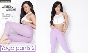 Whitney Wright Gets The Cover Of Elegant Angel's 'Yoga Pants 2'