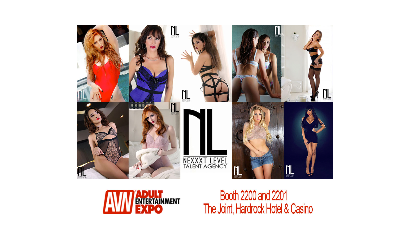 Nexxxt Level Talent Agency Announces Lineup for AVN Show