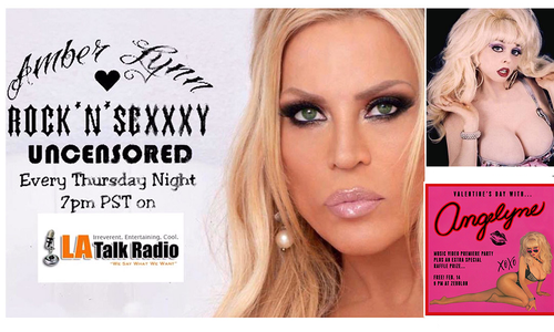 Angelyne Promotes Her New Music Video on Amber Lynn's RNSU Tonite