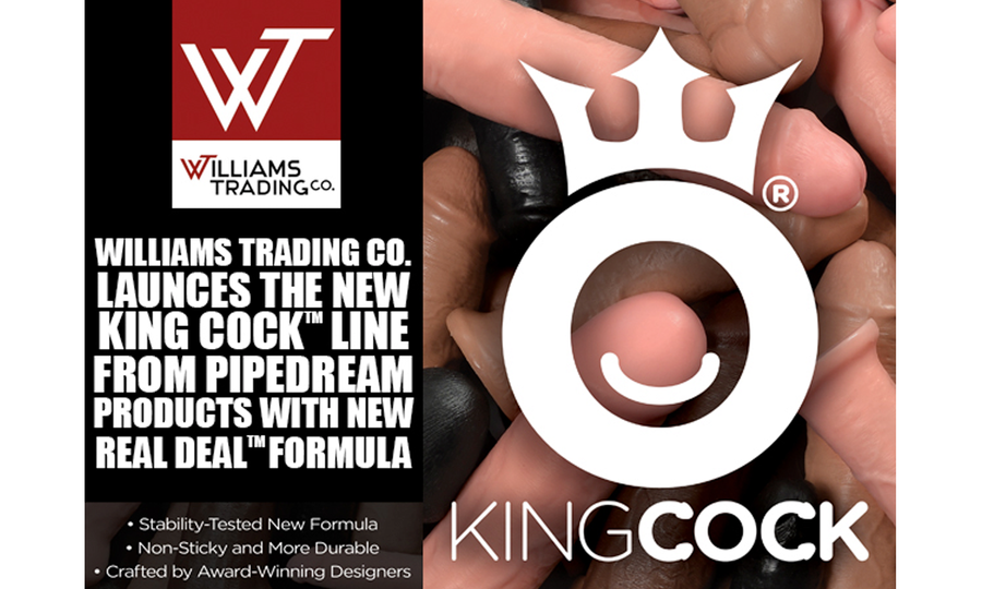 Williams Trading Launches Pipedream’s Real Deal King Cock Line