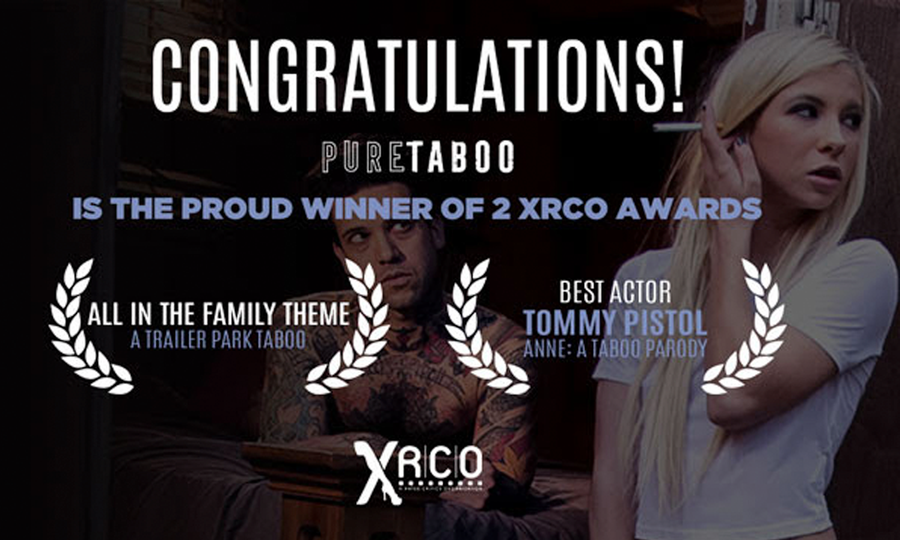 Adult Time Touts Pure Taboo’s 2 XRCO Award Wins