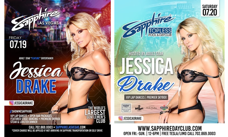 Jessica Drake To Feature At Sapphire Las Vegas This Weekend