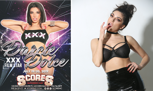 Fans Nom Darcie Dolce For NightMoves' Best Girl/Girl Performer