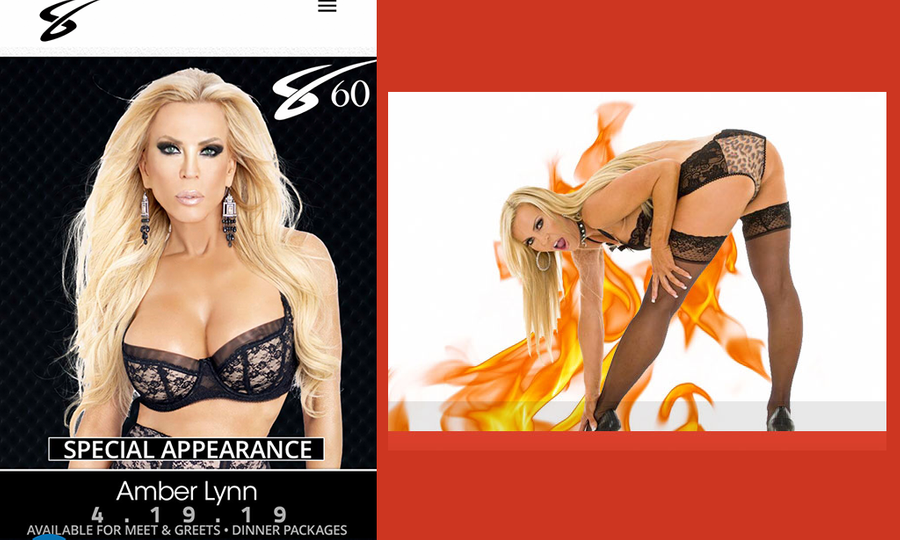 Legendary Amber Lynn to Feature This Friday at NY's Sapphire 60