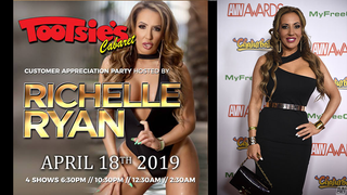 Richelle Ryan Featuring at Tootsie’s Cabaret Miami on Thursday