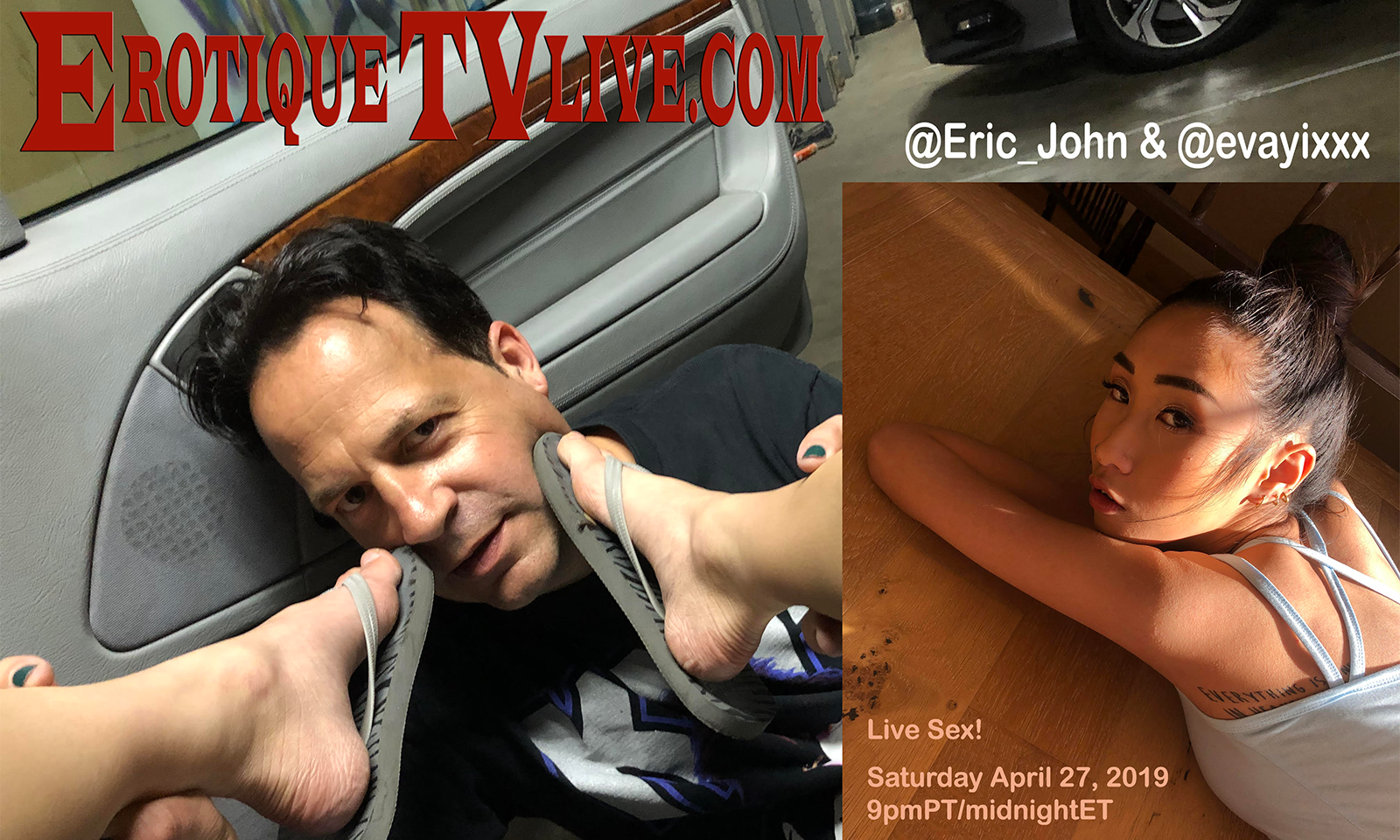 Performer Eva Yi Joins Eric John for Two Live Shows This Weekend | AVN