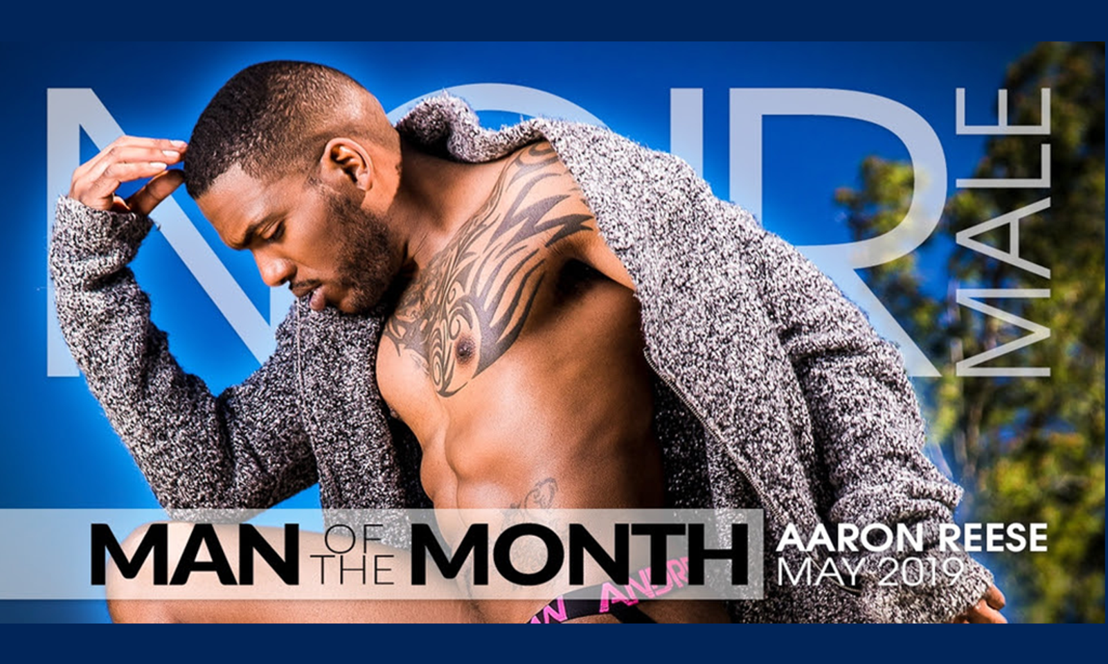 Noir Male Selects Aaron Reese As Mays Man Of The Month | AVN