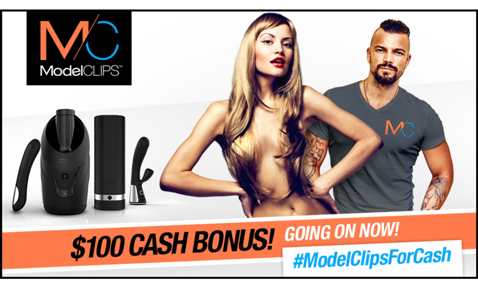 ModelClips Begins $100 Bonuses for Content Uploads & Tweets