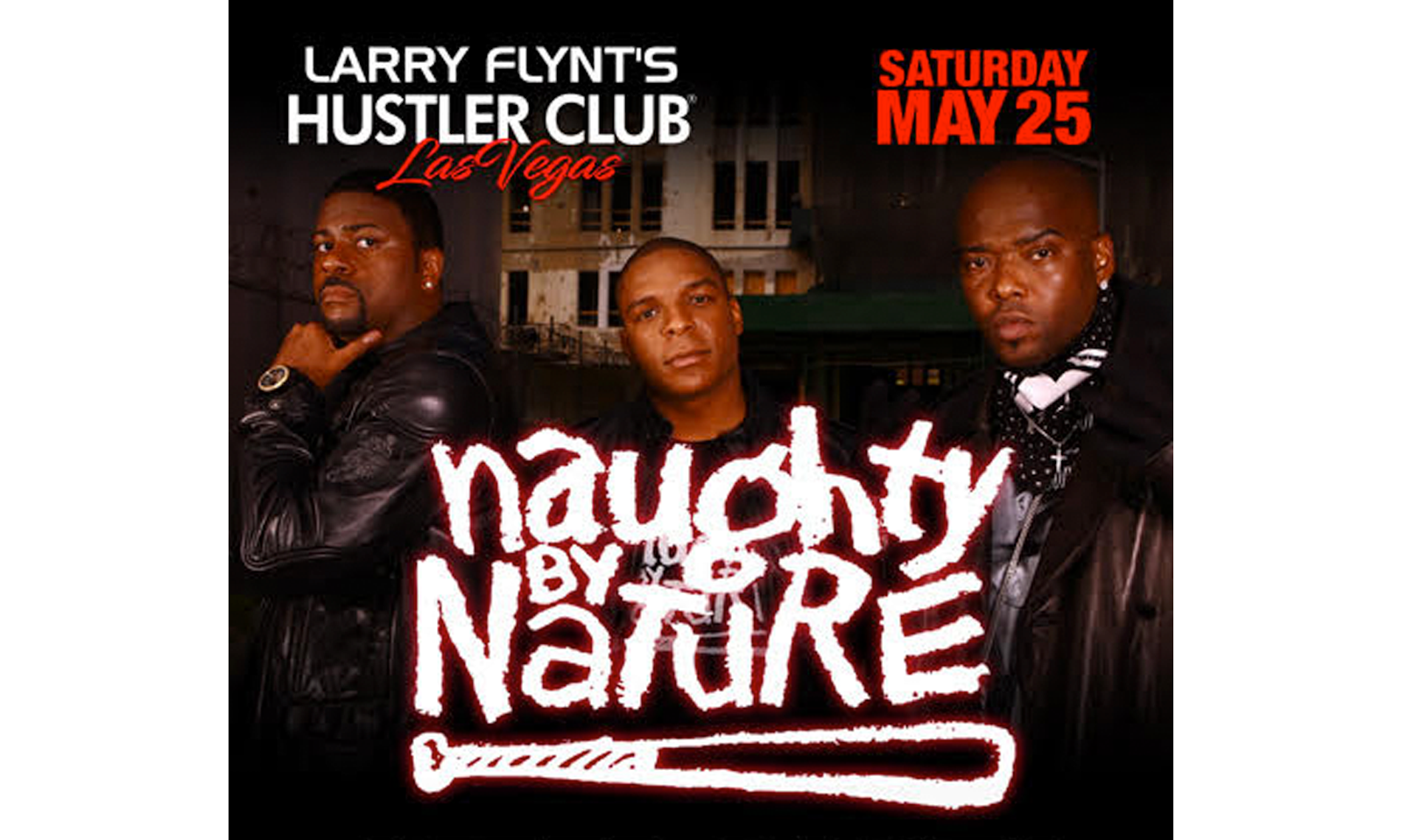 Larry Flynt’s Hustler Club in Las Vegas Hosting Naughty by Nature